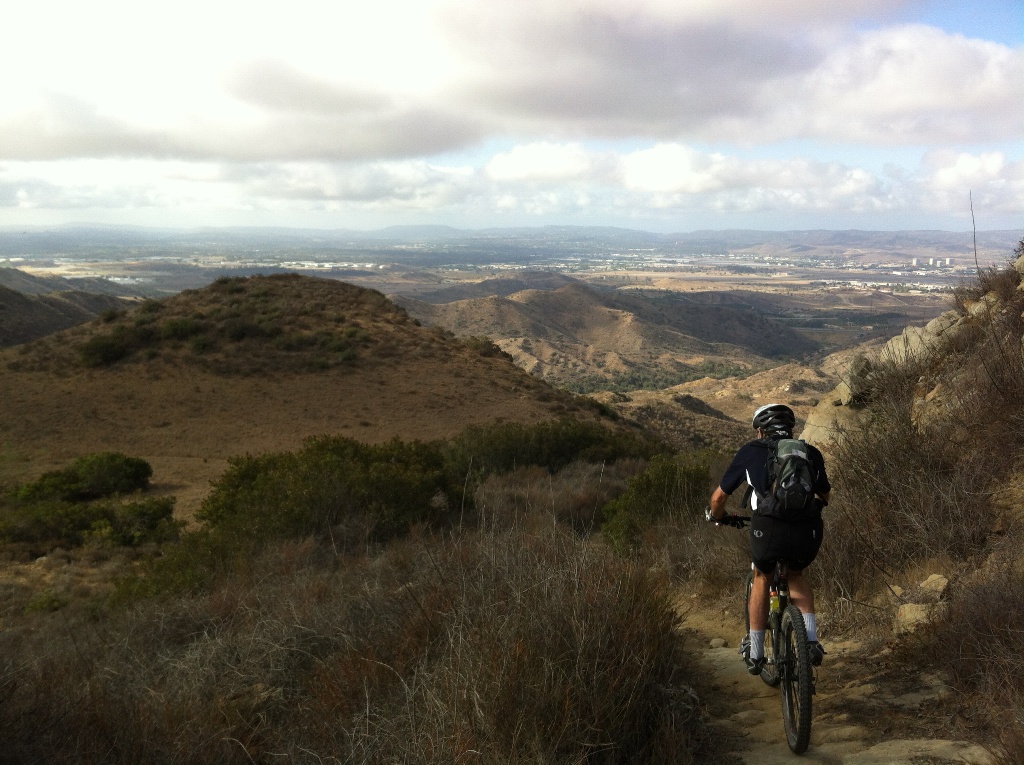 black star canyon mountain bike trail